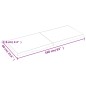Tischplatte Hellbraun 160x60x6 cm Massivholz Eiche Behandelt Tischplatte Hellbraun 160x60x6 cm Massivholz Eiche Behandelt