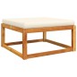 vidaXL 5-tlg. Garten-Sofagarnitur mit Kissen Massivholz Akazie vidaXL 5-tlg. Garten-Sofagarnitur mit Kissen Massivholz Akazie