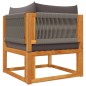 vidaXL 6-tlg. Garten-Sofagarnitur mit Kissen Massivholz Akazie vidaXL 6-tlg. Garten-Sofagarnitur mit Kissen Massivholz Akazie
