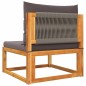 vidaXL 6-tlg. Garten-Sofagarnitur mit Kissen Massivholz Akazie vidaXL 6-tlg. Garten-Sofagarnitur mit Kissen Massivholz Akazie