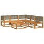 vidaXL 6-tlg. Garten-Sofagarnitur mit Kissen Massivholz Akazie vidaXL 6-tlg. Garten-Sofagarnitur mit Kissen Massivholz Akazie
