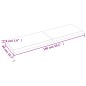 vidaXL Tischplatte Hellbraun 140x40x(2-4)cm Massivholz Eiche Behandelt vidaXL Tischplatte Hellbraun 140x40x(2-4)cm Massivholz Eiche Behandelt