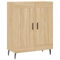 Highboard Sonoma-Eiche 69,5x34x180 cm Holzwerkstoff Highboard Sonoma-Eiche 69,5x34x180 cm Holzwerkstoff