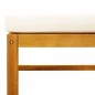 vidaXL 11-tlg. Garten-Sofagarnitur mit Kissen Massivholz Akazie vidaXL 11-tlg. Garten-Sofagarnitur mit Kissen Massivholz Akazie
