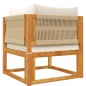 vidaXL 11-tlg. Garten-Sofagarnitur mit Kissen Massivholz Akazie vidaXL 11-tlg. Garten-Sofagarnitur mit Kissen Massivholz Akazie