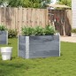 vidaXL Pflanzkasten Grau 100x50 cm Massivholz Kiefer vidaXL Pflanzkasten Grau 100x50 cm Massivholz Kiefer