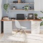 Tischplatte Hellbraun 220x60x4 cm Massivholz Eiche Behandelt Tischplatte Hellbraun 220x60x4 cm Massivholz Eiche Behandelt