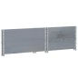 vidaXL Pflanzkasten Grau 80x60 cm Massivholz Kiefer vidaXL Pflanzkasten Grau 80x60 cm Massivholz Kiefer