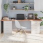 Tischplatte Hellbraun 220x50x4 cm Massivholz Eiche Behandelt Tischplatte Hellbraun 220x50x4 cm Massivholz Eiche Behandelt