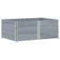 vidaXL Pflanzkasten Grau 150x100 cm Massivholz Kiefer vidaXL Pflanzkasten Grau 150x100 cm Massivholz Kiefer