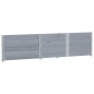 vidaXL Pflanzkasten Grau 150x100 cm Massivholz Kiefer vidaXL Pflanzkasten Grau 150x100 cm Massivholz Kiefer