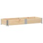 vidaXL Pflanzkasten 150x50 cm Massivholz Kiefer vidaXL Pflanzkasten 150x50 cm Massivholz Kiefer