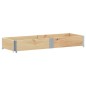 vidaXL Pflanzkasten 150x50 cm Massivholz Kiefer vidaXL Pflanzkasten 150x50 cm Massivholz Kiefer