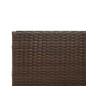 vidaXL Gartensofa in L-Form mit Tisch und Kissen Braun Poly Rattan vidaXL Gartensofa in L-Form mit Tisch und Kissen Braun Poly Rattan