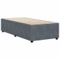 vidaXL Bettgestell Dunkelgrau 100x200 cm Samt vidaXL Bettgestell Dunkelgrau 100x200 cm Samt