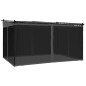 vidaXL Pavillon mit Netzwänden Anthrazit 4x3 m Stahl vidaXL Pavillon mit Netzwänden Anthrazit 4x3 m Stahl