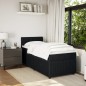 vidaXL Boxspringbett mit Matratze Schwarz 90x200 cm Samt vidaXL Boxspringbett mit Matratze Schwarz 90x200 cm Samt
