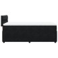 vidaXL Boxspringbett mit Matratze Schwarz 90x200 cm Samt vidaXL Boxspringbett mit Matratze Schwarz 90x200 cm Samt