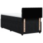 vidaXL Boxspringbett mit Matratze Schwarz 90x200 cm Samt vidaXL Boxspringbett mit Matratze Schwarz 90x200 cm Samt