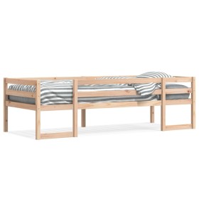 vidaXL Kinderbett 90x190 cm Massivholz Kiefer