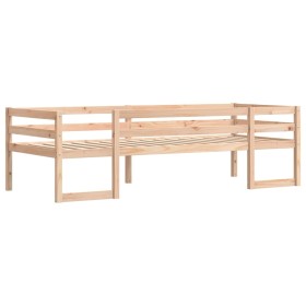 vidaXL Kinderbett 90x190 cm Massivholz Kiefer