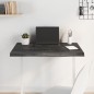vidaXL Tischplatte Dunkelbraun 80x60x(2-4)cm Massivholz Eiche vidaXL Tischplatte Dunkelbraun 80x60x(2-4)cm Massivholz Eiche