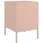 vidaXL Nachttische 2 Stk. Rosa 36x39x50,5 cm Stahl vidaXL Nachttische 2 Stk. Rosa 36x39x50,5 cm Stahl