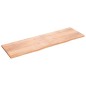 vidaXL Tischplatte Hellbraun 200x60x(2-4)cm Massivholz Eiche Behandelt vidaXL Tischplatte Hellbraun 200x60x(2-4)cm Massivholz Eiche Behandelt