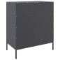 vidaXL Sideboard Anthrazit 68x39x79 cm Stahl vidaXL Sideboard Anthrazit 68x39x79 cm Stahl