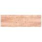 vidaXL Tischplatte Hellbraun 200x60x(2-4)cm Massivholz Eiche Behandelt vidaXL Tischplatte Hellbraun 200x60x(2-4)cm Massivholz Eiche Behandelt