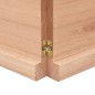 vidaXL Tischplatte Hellbraun 200x60x(2-4)cm Massivholz Eiche Behandelt vidaXL Tischplatte Hellbraun 200x60x(2-4)cm Massivholz Eiche Behandelt