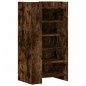 vidaXL Schuhschrank Räuchereiche 52x37,5x100 cm Holzwerkstoff vidaXL Schuhschrank Räuchereiche 52x37,5x100 cm Holzwerkstoff