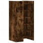 vidaXL Schuhschrank Räuchereiche 52x37,5x100 cm Holzwerkstoff vidaXL Schuhschrank Räuchereiche 52x37,5x100 cm Holzwerkstoff