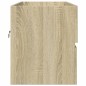 vidaXL Waschbeckenunterschrank Sonoma-Eiche 90x38,5x45cm Holzwerkstoff vidaXL Waschbeckenunterschrank Sonoma-Eiche 90x38,5x45cm Holzwerkstoff
