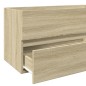 vidaXL Waschbeckenunterschrank Sonoma-Eiche 90x38,5x45cm Holzwerkstoff vidaXL Waschbeckenunterschrank Sonoma-Eiche 90x38,5x45cm Holzwerkstoff