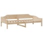 vidaXL Massivholzbett ohne Matratze 90x190 cm Kiefernholz vidaXL Massivholzbett ohne Matratze 90x190 cm Kiefernholz