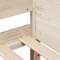 vidaXL Massivholzbett ohne Matratze 90x190 cm Kiefernholz vidaXL Massivholzbett ohne Matratze 90x190 cm Kiefernholz