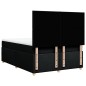 vidaXL Boxspringbett mit Matratze Schwarz 140x200 cm Stoff vidaXL Boxspringbett mit Matratze Schwarz 140x200 cm Stoff