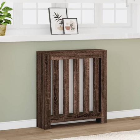 vidaXL Heizkörperverkleidung Eichen-Optik 78x20x82 cm Holzwerkstoff