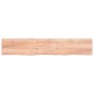 vidaXL Tischplatte Hellbraun 220x40x(2-6)cm Massivholz Eiche Behandelt vidaXL Tischplatte Hellbraun 220x40x(2-6)cm Massivholz Eiche Behandelt
