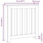 vidaXL Heizkörperverkleidung Räuchereiche 78x20x82 cm Holzwerkstoff vidaXL Heizkörperverkleidung Räuchereiche 78x20x82 cm Holzwerkstoff