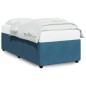 vidaXL Bettgestell Blau 90x190 cm Samt vidaXL Bettgestell Blau 90x190 cm Samt