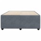 vidaXL Bettgestell Dunkelgrau 120x200 cm Samt vidaXL Bettgestell Dunkelgrau 120x200 cm Samt