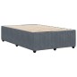 vidaXL Bettgestell Dunkelgrau 120x200 cm Samt vidaXL Bettgestell Dunkelgrau 120x200 cm Samt