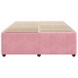 vidaXL Bettgestell Rosa 140x200 cm Samt vidaXL Bettgestell Rosa 140x200 cm Samt
