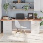 Tischplatte Hellbraun 220x50x6 cm Massivholz Eiche Behandelt Tischplatte Hellbraun 220x50x6 cm Massivholz Eiche Behandelt