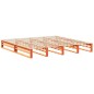 vidaXL Massivholzbett ohne Matratze Wachsbraun 180x200 Kiefernholz vidaXL Massivholzbett ohne Matratze Wachsbraun 180x200 Kiefernholz