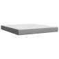 vidaXL Boxspringbett mit Matratze Hellgrau 180x200 cm Stoff vidaXL Boxspringbett mit Matratze Hellgrau 180x200 cm Stoff