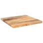vidaXL Tischplatte 60x60x2,5 cm Quadratisch Massivholz Mango vidaXL Tischplatte 60x60x2,5 cm Quadratisch Massivholz Mango