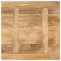 vidaXL Tischplatte 60x60x2,5 cm Quadratisch Massivholz Mango vidaXL Tischplatte 60x60x2,5 cm Quadratisch Massivholz Mango